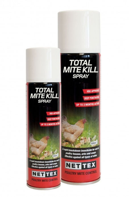 Parasite Control: Nettex Total Mite Kill Spray (aerosol)