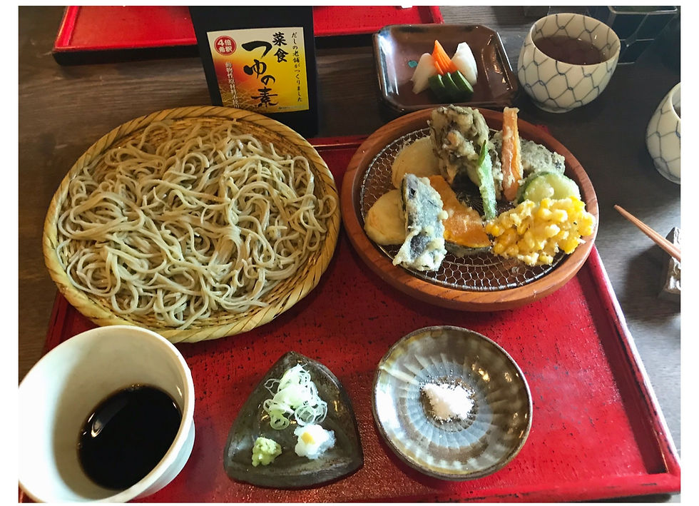 Vegan Soba and Tempura
