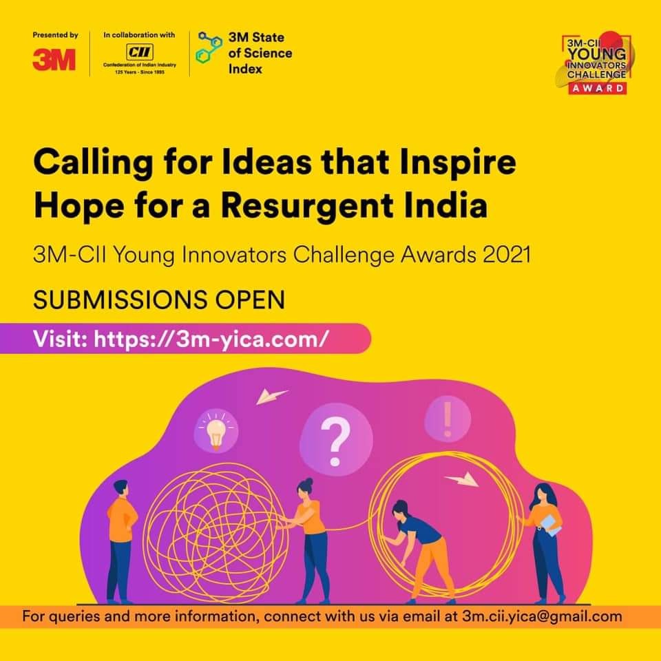 3M-CII Young Innovators Challenge Awards 2021
Networking and Engagement Platform for Applicants content media