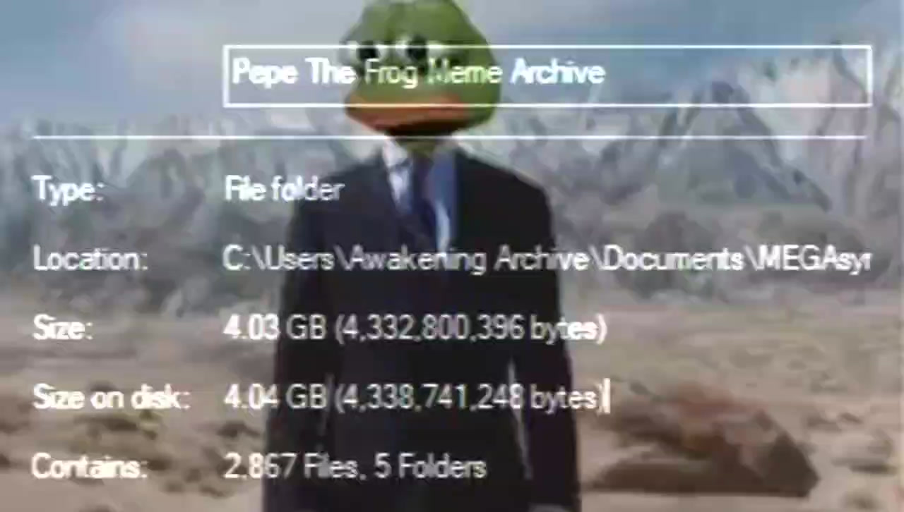 Pepe the Frog Meme Archive content media
