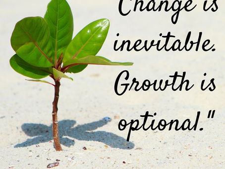 CHANGE IS INEVITABLE 