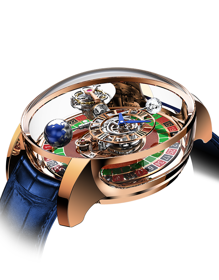 Jacob & Co. Astronomia Gambler AT150.40.RO.SD.A content media