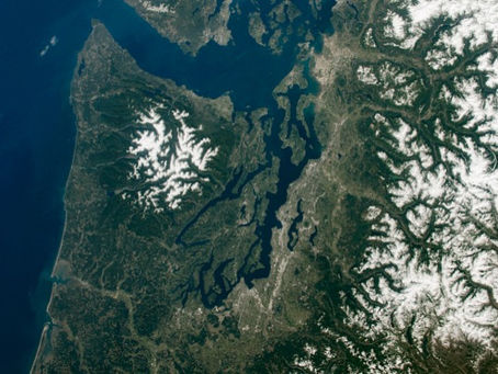 Pacific Northwest from ISS
