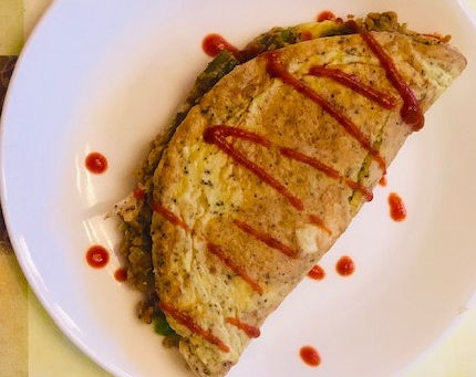 Nidhi's Keto Kitchen: Egg with Crack Slaw