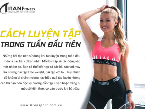 Hướng dẫn tuần bắt đầu cho người mới tập workout