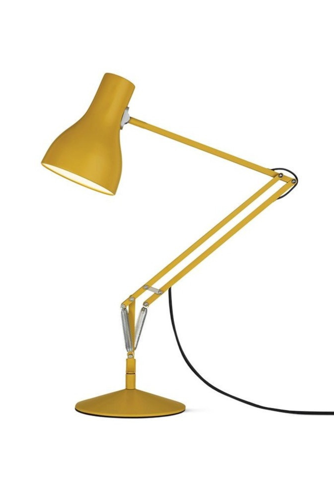 Type 75 Anglepoise Desk Lamp Yellow Ochre