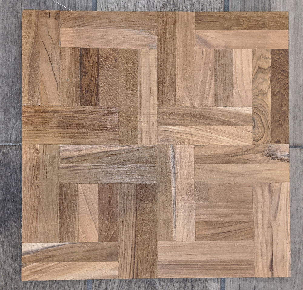 Teak Parquet Tiles IN STOCK!