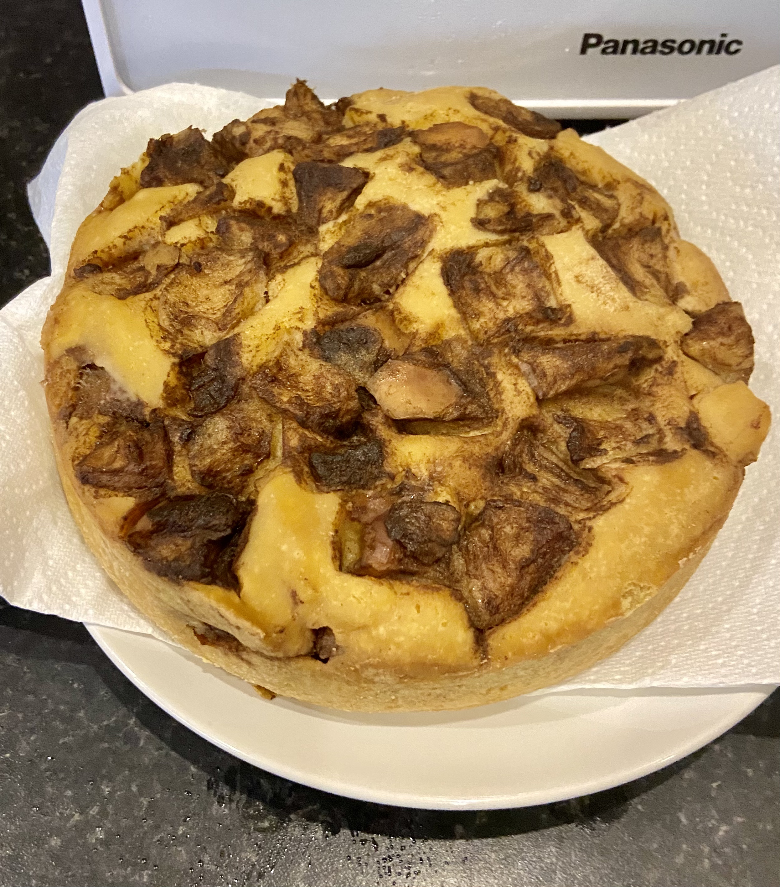 Apple cake in instant pot content media