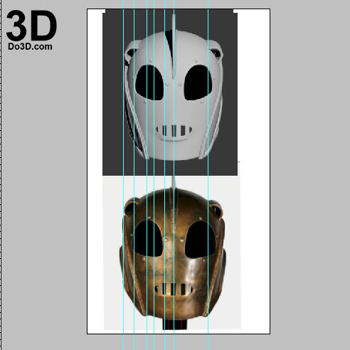 3D Printable Model: Rocketeer Helmet V2 Released | File Format: STL ...