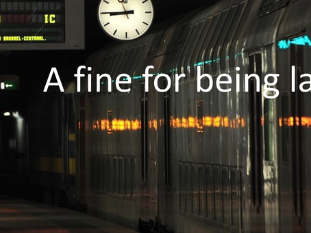 A fine for being late? - The Team