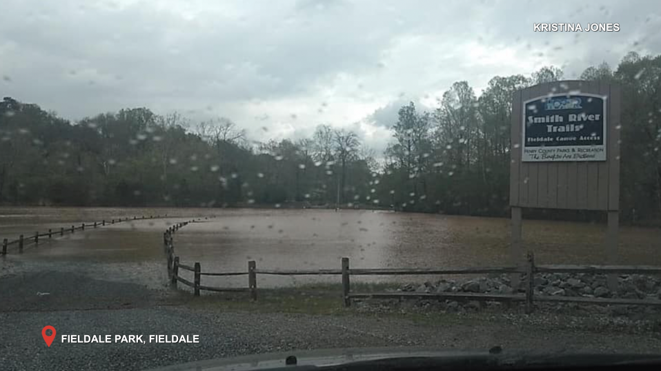 A look at damage across Henry County after severe storms roll through