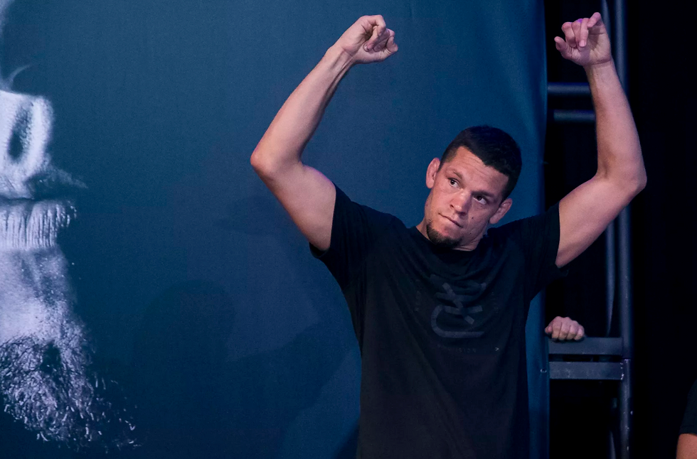 There was zero chance that Nate Diaz was going to take Bruce Buffer’s comments lying down. “The Voice of the Octagon” recently told TMZ that he didn’t agree with Diaz’s attitude and that the veteran UFC fighter should be be grateful and “bowing down” to company president Dana White, as well as Endeavor co-CEOs Ari Emanuel and Patrick Whitesell. Known for his rebellious behavior, it was only a matter of time before Diaz responded: In his tweet, Diaz tells Buffer to “get off the UFC nuts” and that it is Buffer who is bowing down, not him. “I bow down to no one ever, for all the money in the world,” Diaz wrote. Diaz, who has not fought since losing a majority decision to Conor McGregor at UFC 202 two years ago, is next scheduled to take on lightweight contender Dustin Poirier at UFC 230 on Nov. 3 at Madison Square Garden in New York. However, Diaz has issued a pair of cryptic tweets regarding the matchup, first suggesting that he wouldn’t be fighting at UFC 230 and then later expressing further discontent about how the UFC has treated him (though he didn’t specify the exact issue). Should the two UFC personalities not patch things up in the coming months, this should make for an interesting scene when Buffer has to introduce Diaz at “The World’s Most Famous Arena.” Buffer responded to Diaz’s tweet Sunday night.