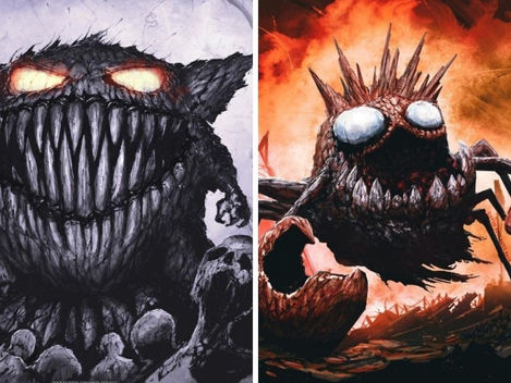 FAN ART! THESE HELLISH RENDITIONS OF POKEMON MIGHT LEAVE YOU SLEEPING WITH ONE EYE OPEN!