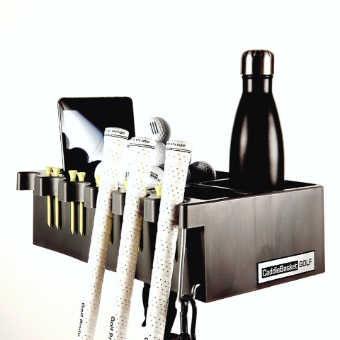 Golf Simulator Organizer for recording swings and swing videos
