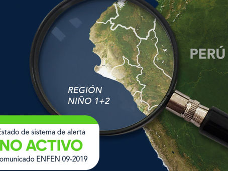Enfen descarta Fenómeno El Niño en los próximos meses
