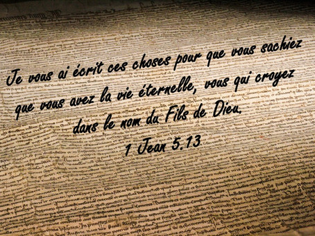 Du solide pour notre foi