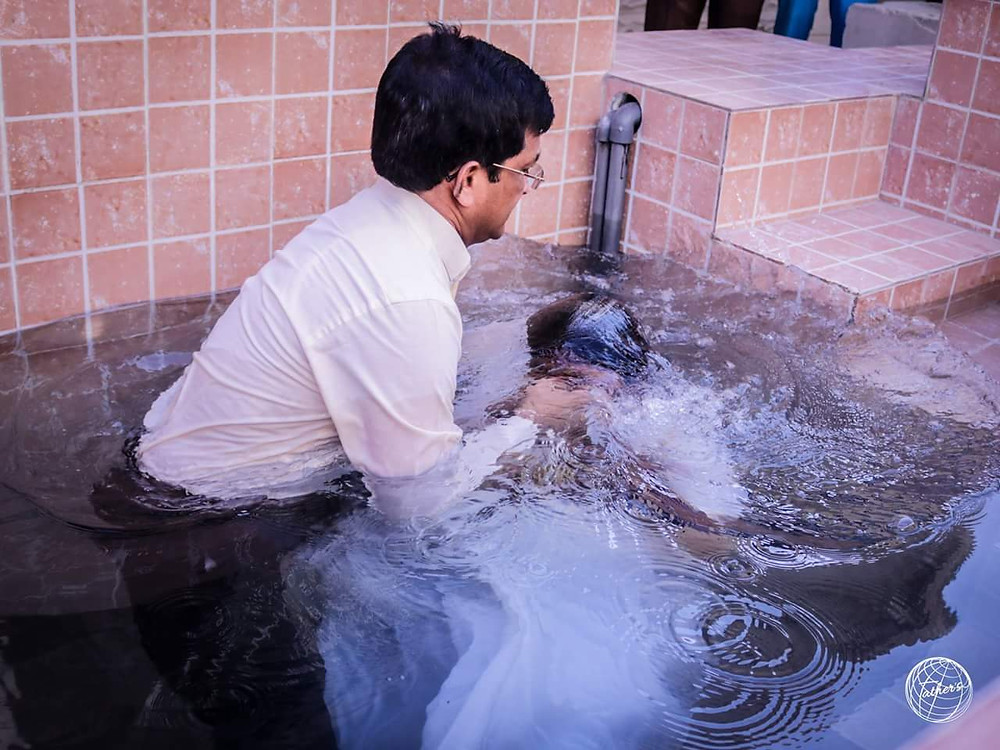 Baptism is an act of obedience and sign of repentance. It is the sybolisism of death, burial and resurrection. What a joy to be baptised when religious understanding is shun.
