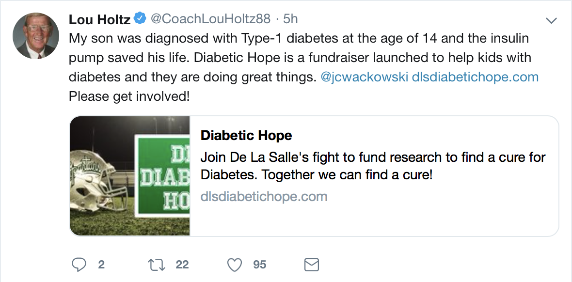 Update: Coach Lou Holtz content media