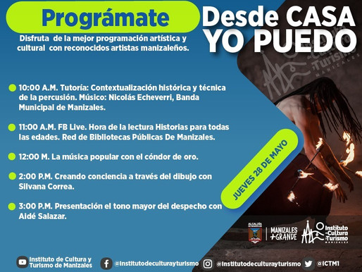 CONÉCTATE CON LA MEJOR PROGRAMACIÓN CULTURAL