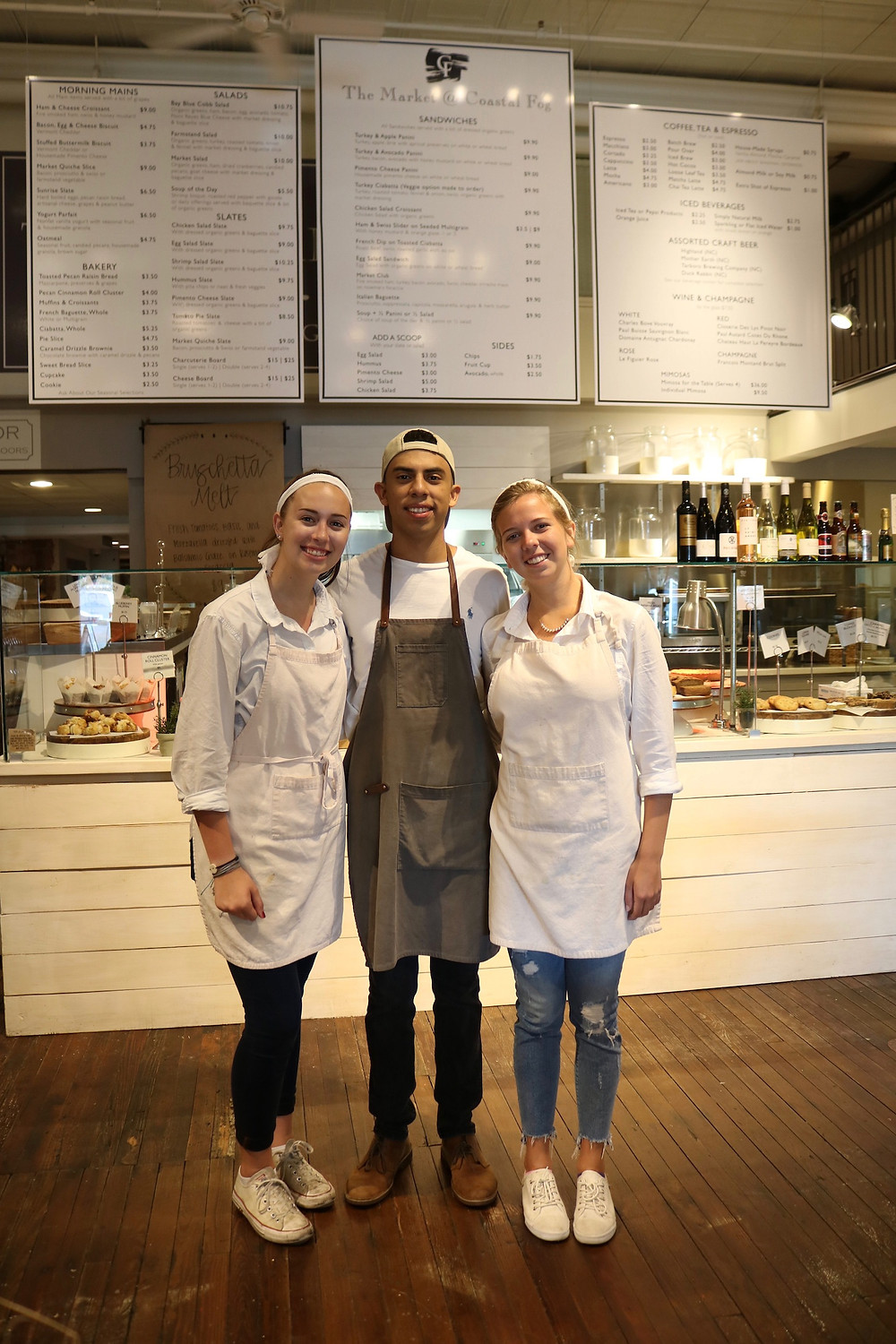 Newly designed and installed menu boards make the entire food and beverage collection easier to order.