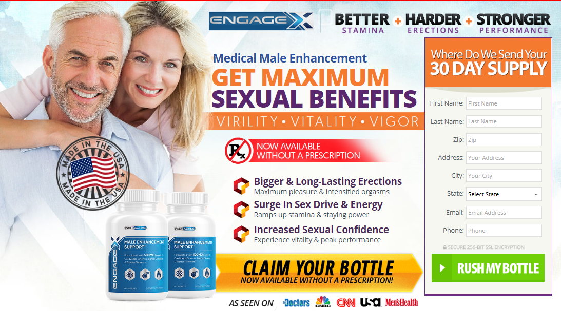 EngageX Pills Reviews, Benefits, Uses, Work & Results content media