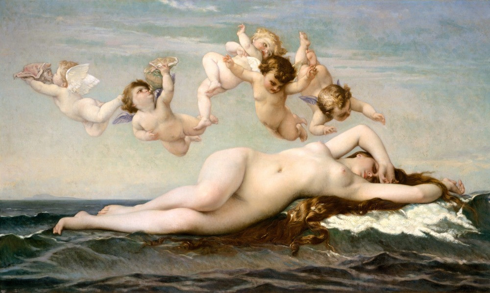 Birth of Venus by By Alexandre Cabanel - anagoria