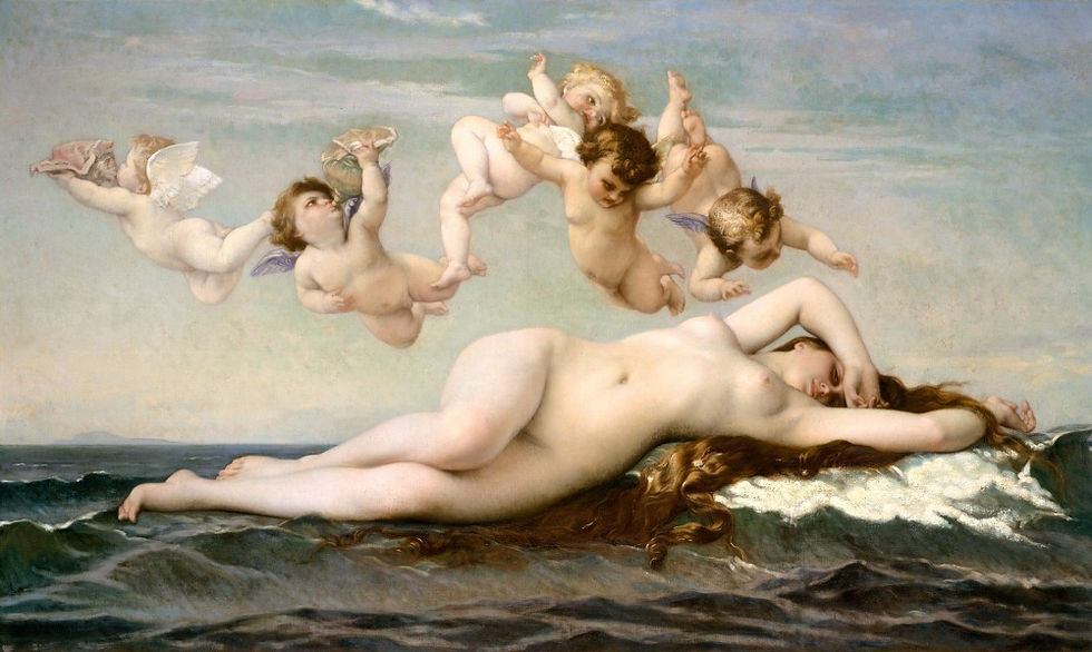 Birth of Venus by By Alexandre Cabanel - anagoria