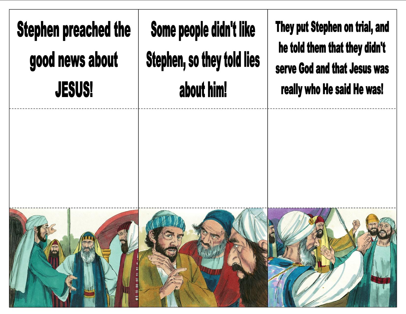 NT Week 20 - Persecution Spreads the Gospel content media