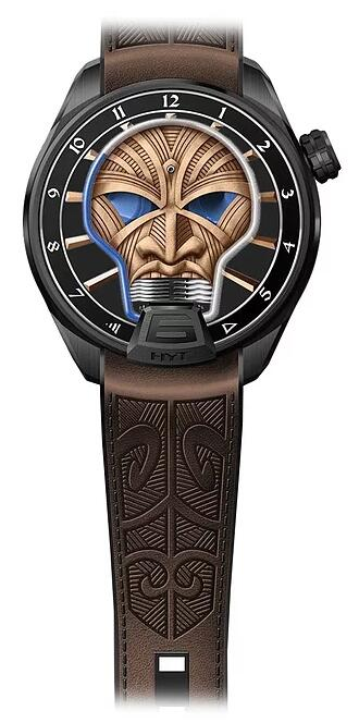 Replica HYT Skull Men 151-TD-81-BF-RA watch content media