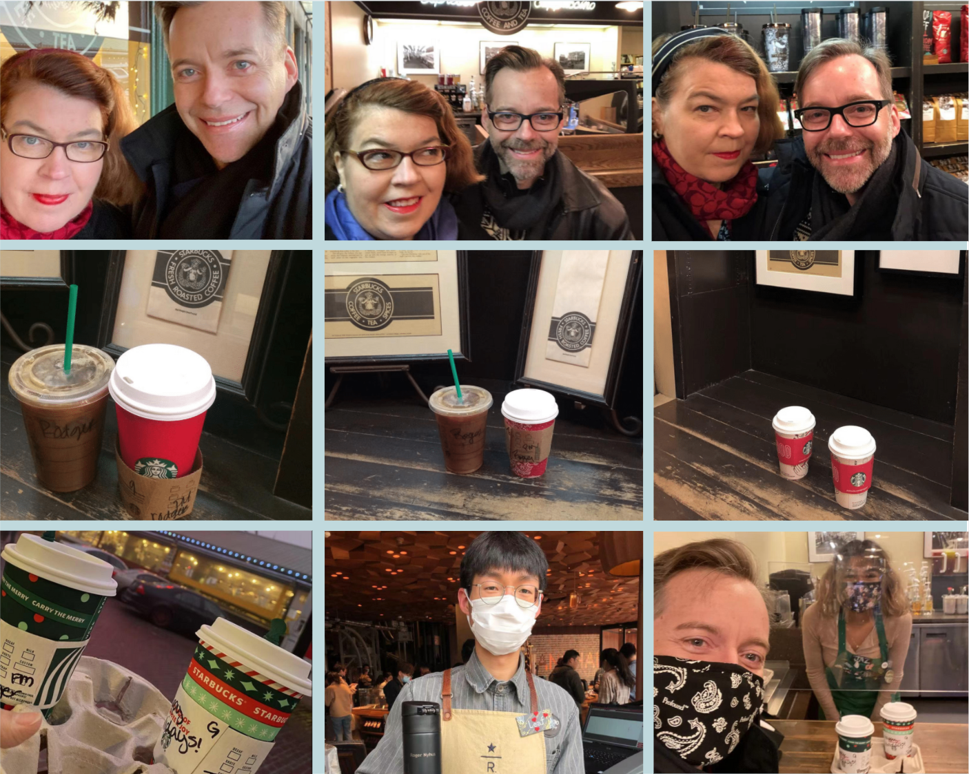 Coffee Traditions Holiday Drinks at Pike Place with Roger content media
