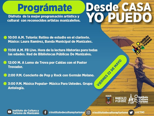 DESDE CASA YO PUEDO VIERNES 22 DE MAYO