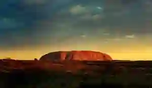 Uluru outback australie