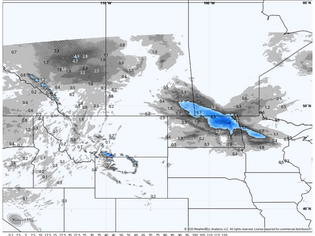 Heavy snow possible tonight for SW Manitoba