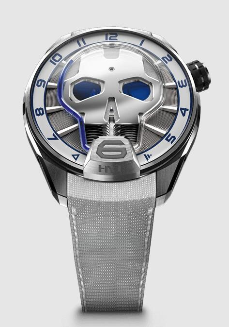 Buy HYT SKULL 151-TT-46-BF-AW watch content media