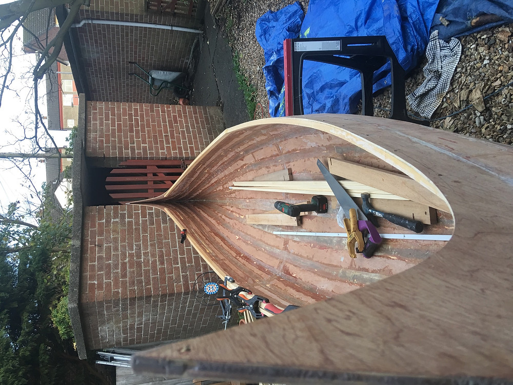 Kink at scarf-joint of waling