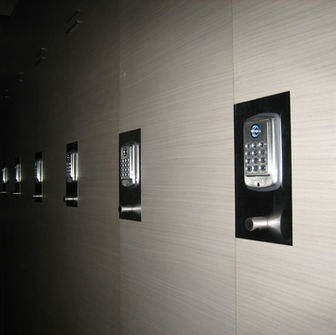 동부산 CC 골프클럽 락카장 전자키