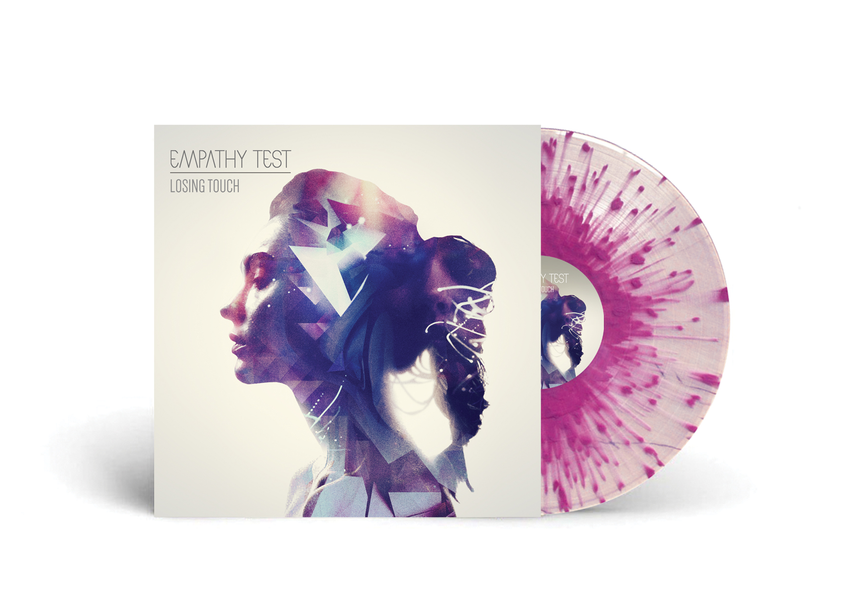 New Clear Vinyl with Colour Splatter! content media