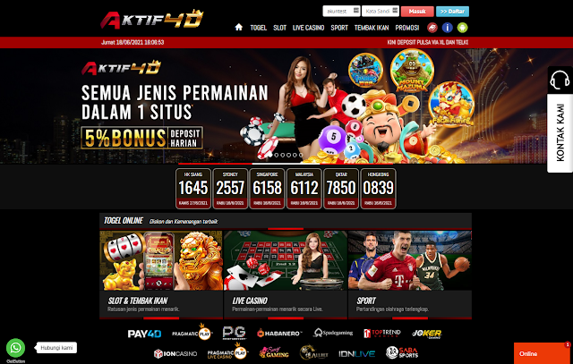 Agen Pragmatic Play Terpercaya | Situs Judi Online Indonesia | AKTIF4D content media
