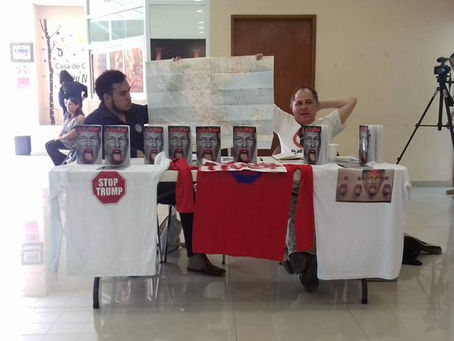 Presentación del libro "STOP TRUMP" de Federico Campbell Peña
