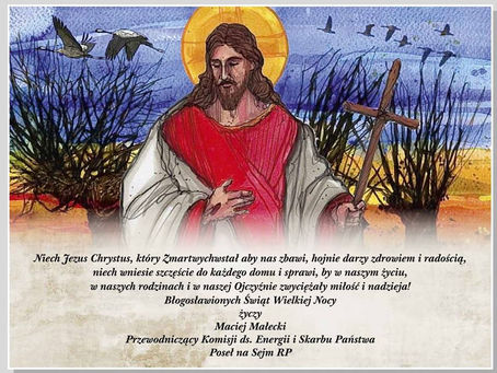 Błogosławionych Świąt Wielkiej Nocy