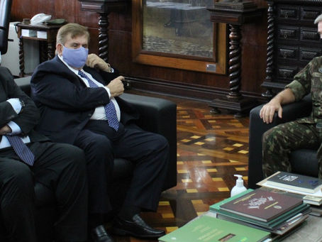 Visita à 1ª Região Militar no Rio de Janeiro