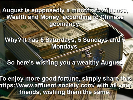 Good Fortune Message