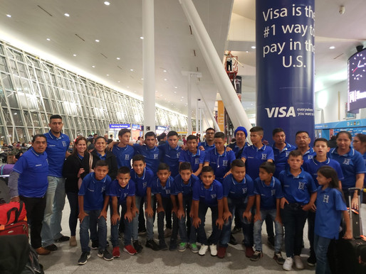 La delegación de CIDEMUCH U-14 arribó ayer a Nueva York.