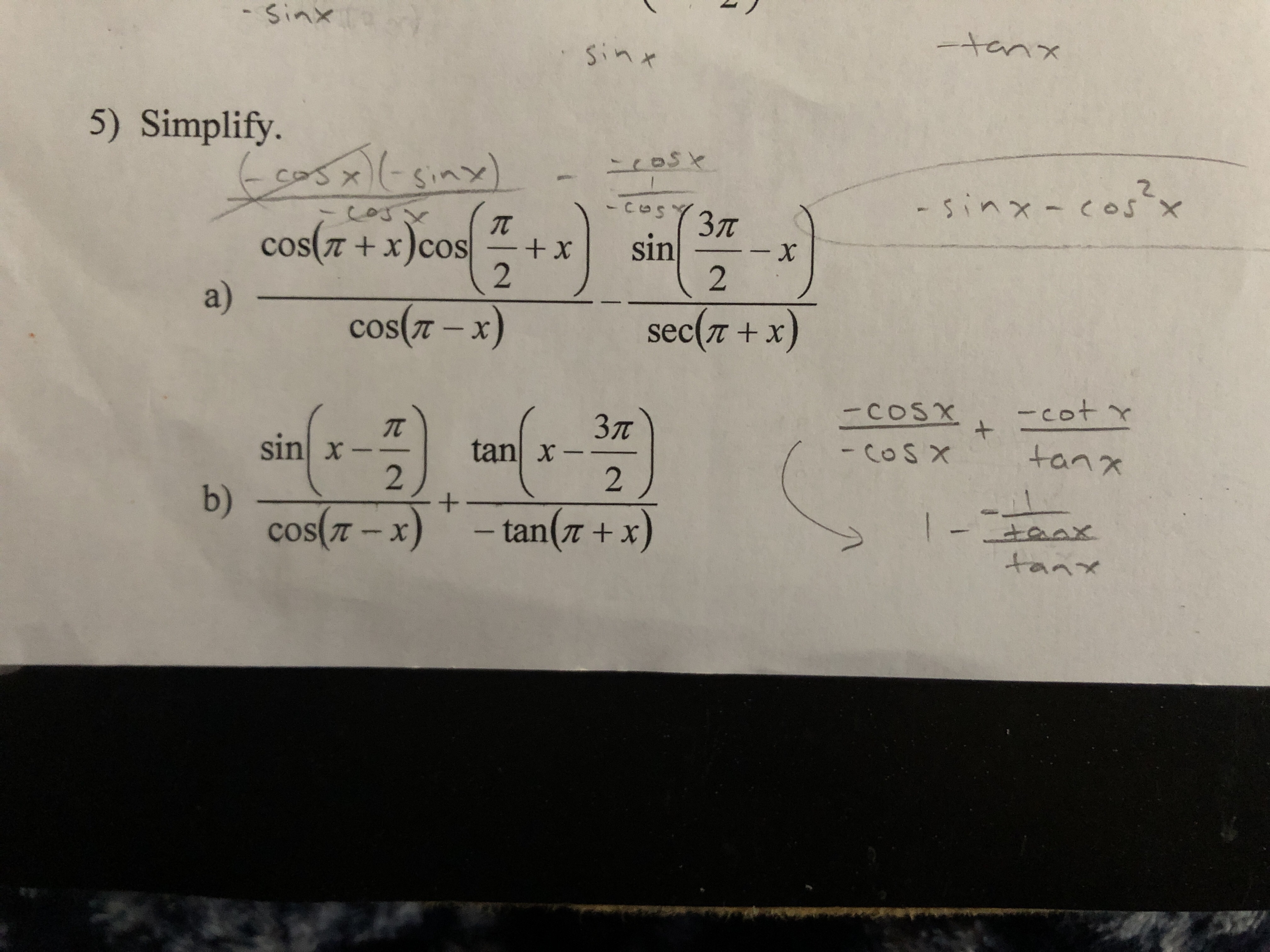 On 5, b... I’m really not sure where to go from the work I have written down content media