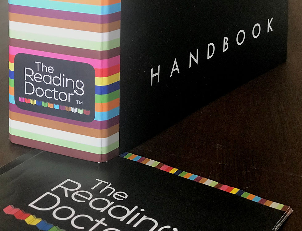 Completed design work for The Reading Doctor