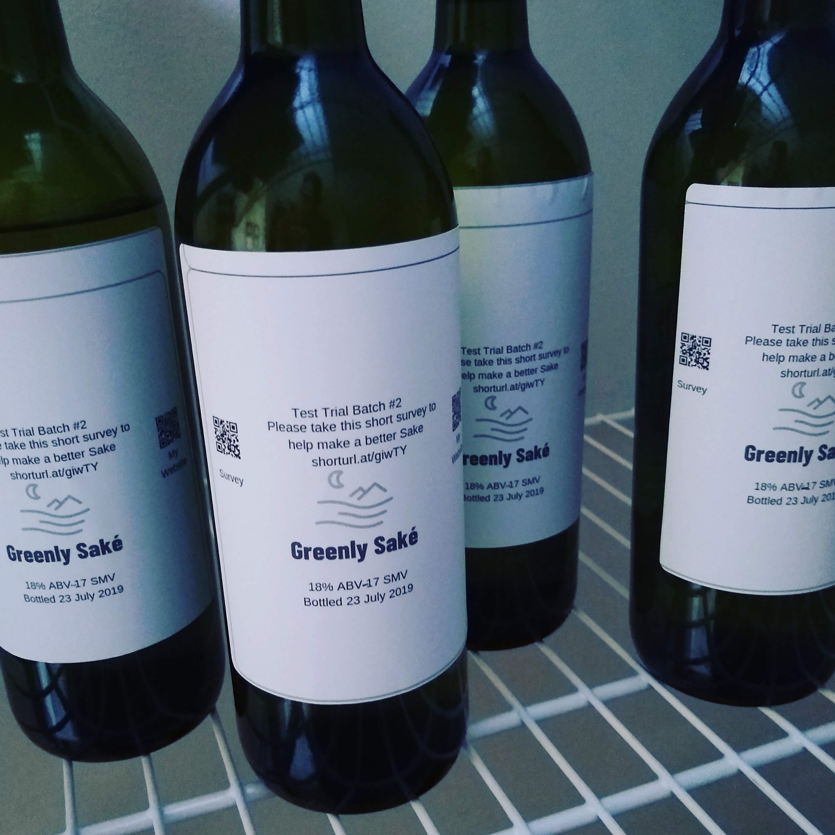 July/August Brew test. Junmai 18% abv with a -17 SMV content media