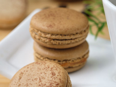 Espresso Macarons