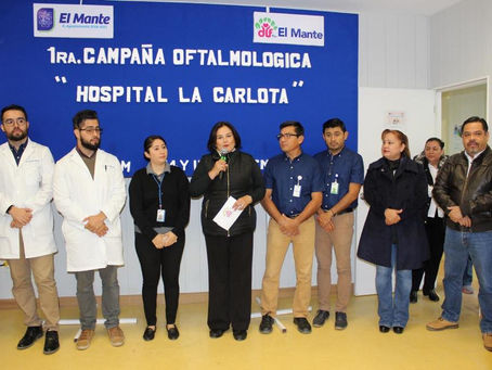 Inicia con éxito campaña oftalmológica auspiciada por Dif Mante.