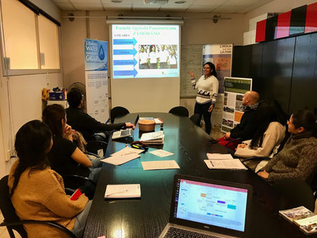 Erika Tovar short research in the UNESCO Chair on Sustainability