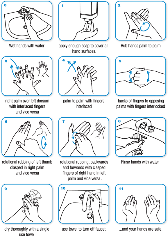 How to wash your hands